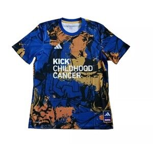 Adidas MLS Soccer Jersey x Marvel Kick Childhood Cancer HT3238 Mens M Multi $70